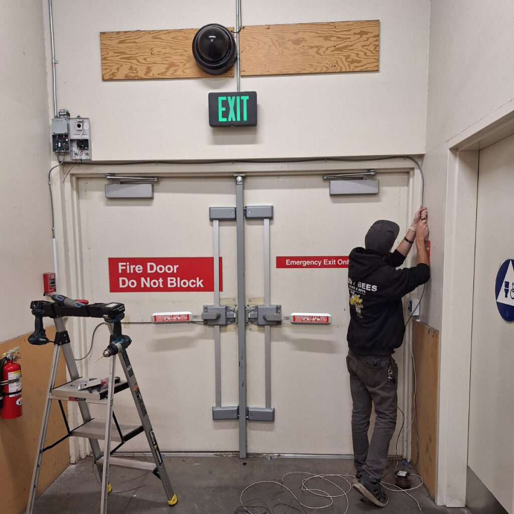 Commercial door installation and repair